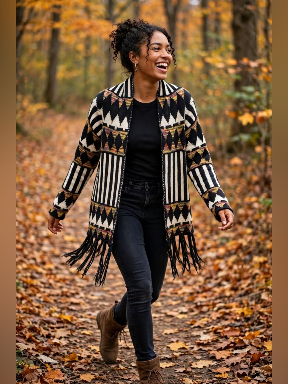 Southwestern Soft and Cozy Cardigan Sweater